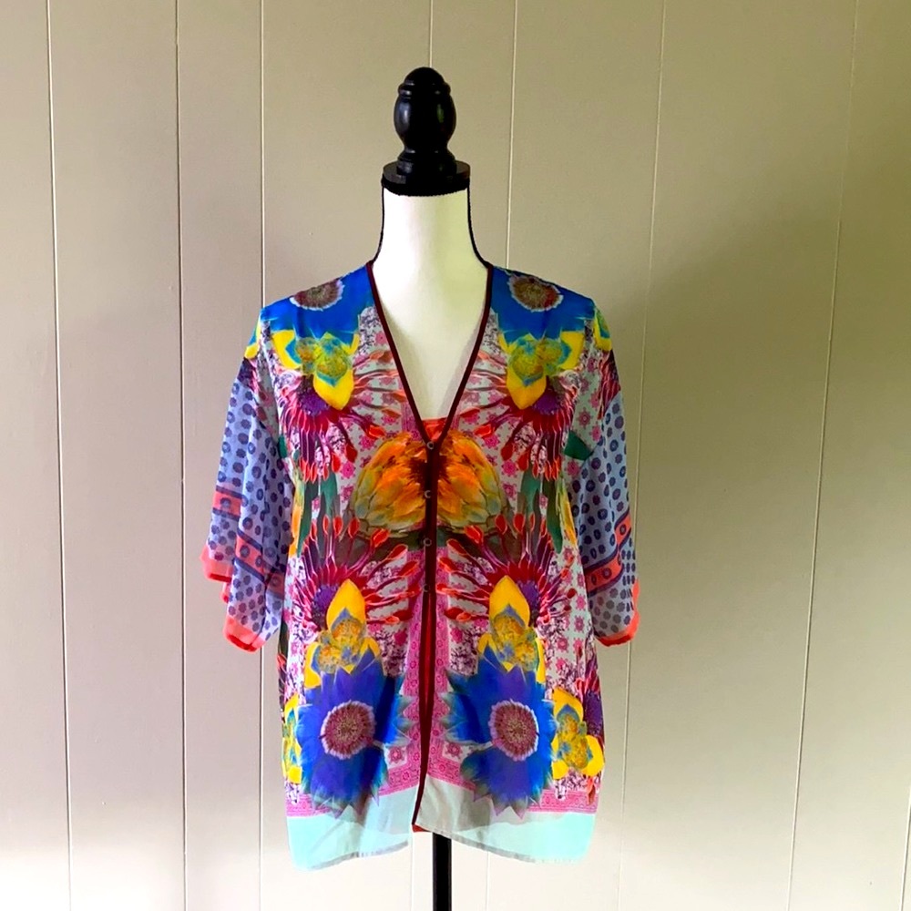 Anthropologie Blouse & Cami Set